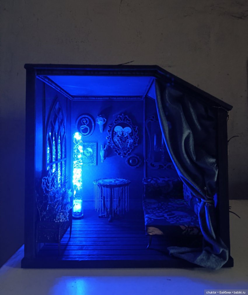 Расплескалась синева — Румбоксы и кукольные интерьеры: фото