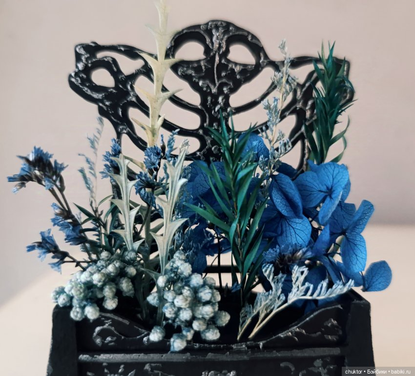 Расплескалась синева — Румбоксы и кукольные интерьеры: фото