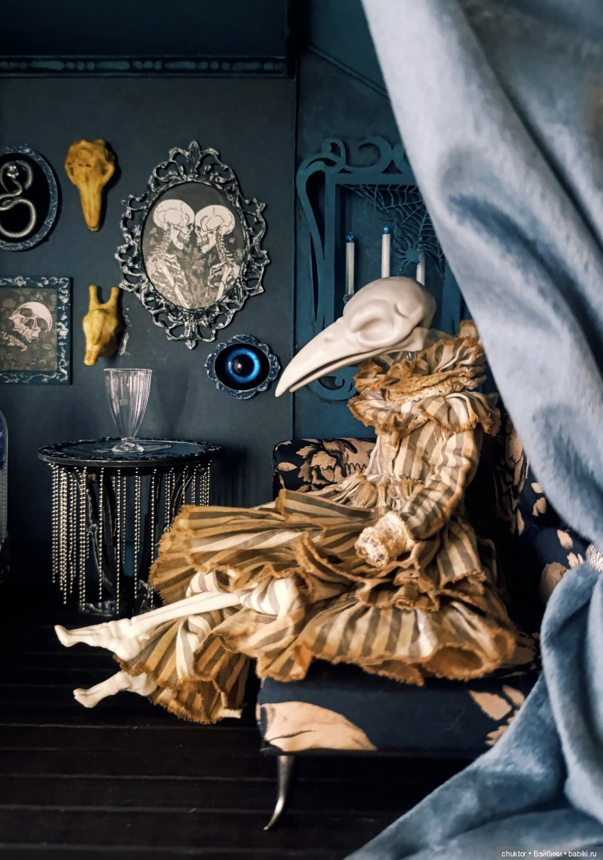 Расплескалась синева — Румбоксы и кукольные интерьеры: фото