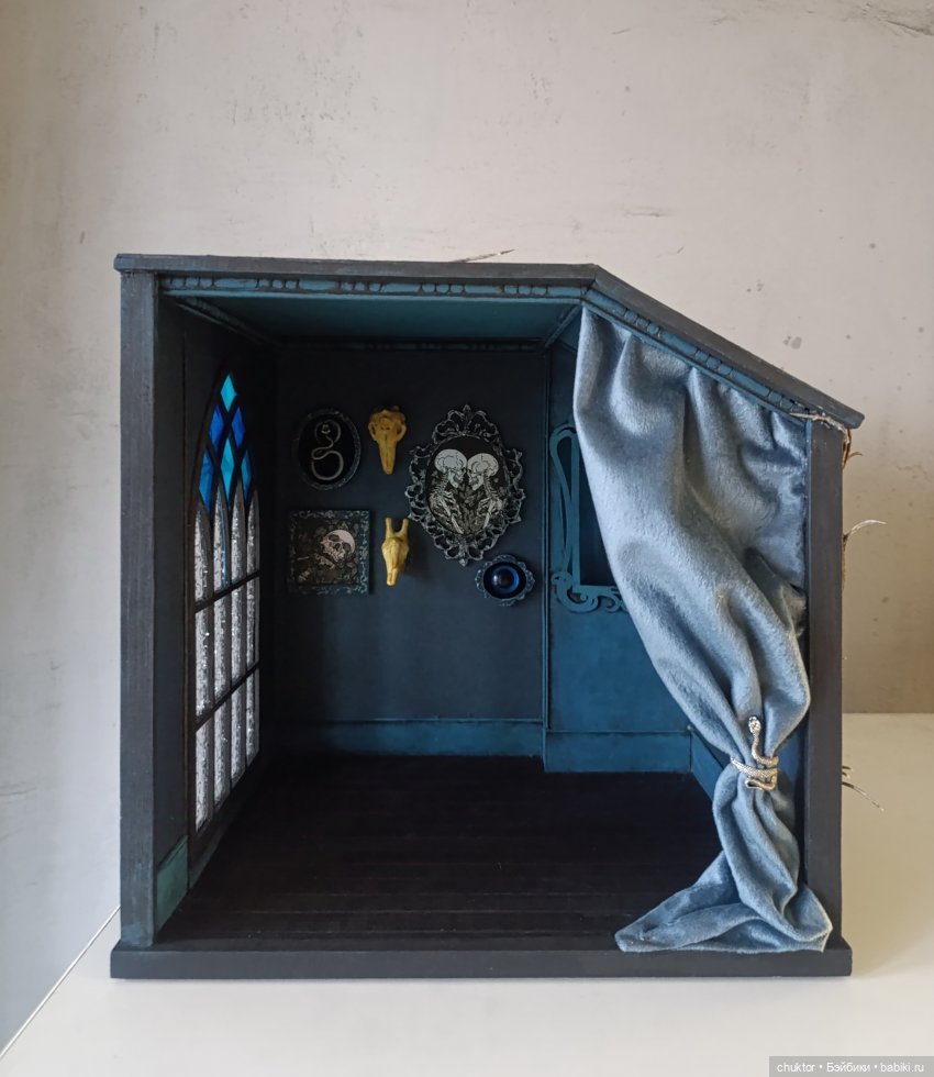 Расплескалась синева — Румбоксы и кукольные интерьеры: фото