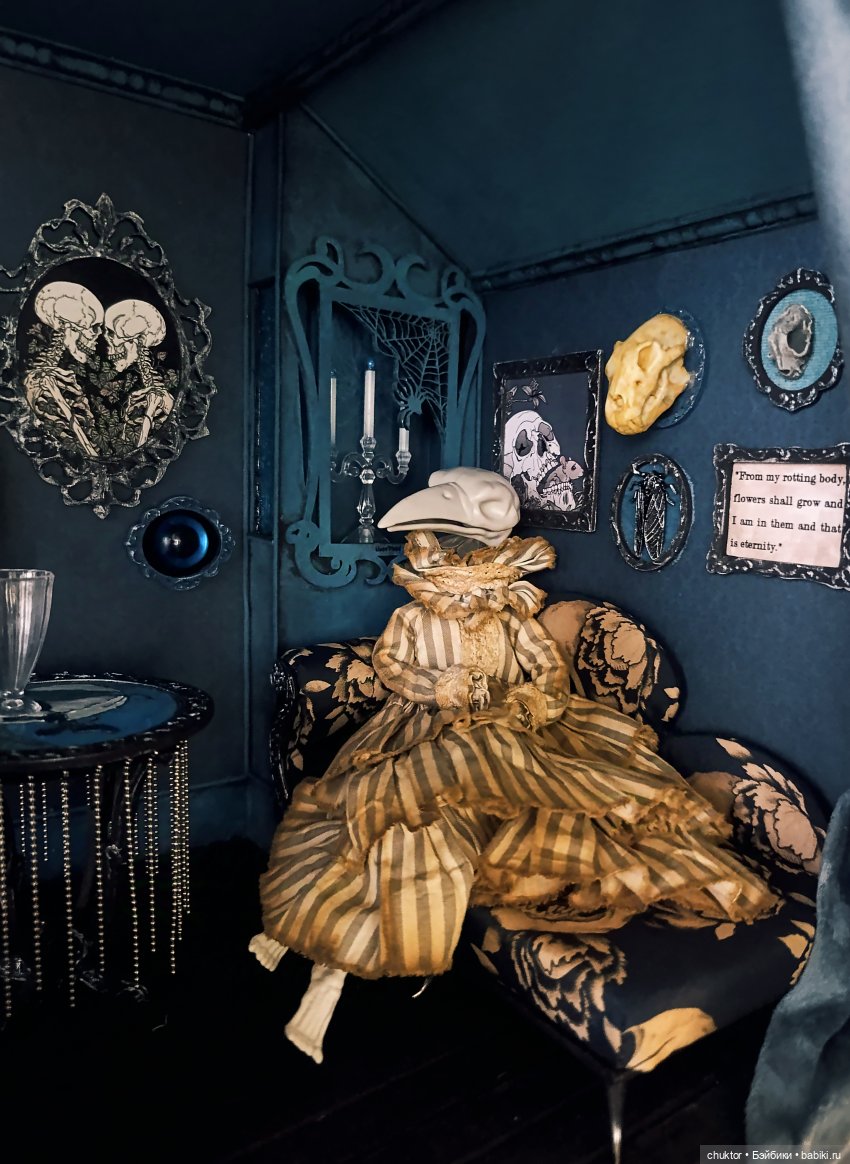 Расплескалась синева — Румбоксы и кукольные интерьеры: фото