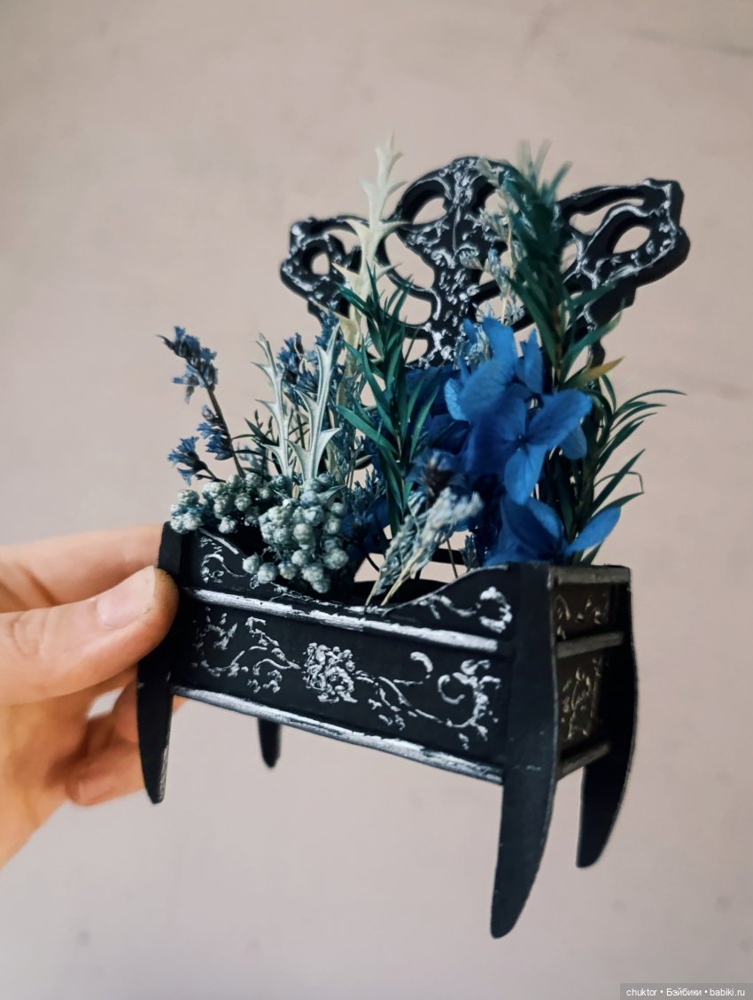 Расплескалась синева — Румбоксы и кукольные интерьеры: фото