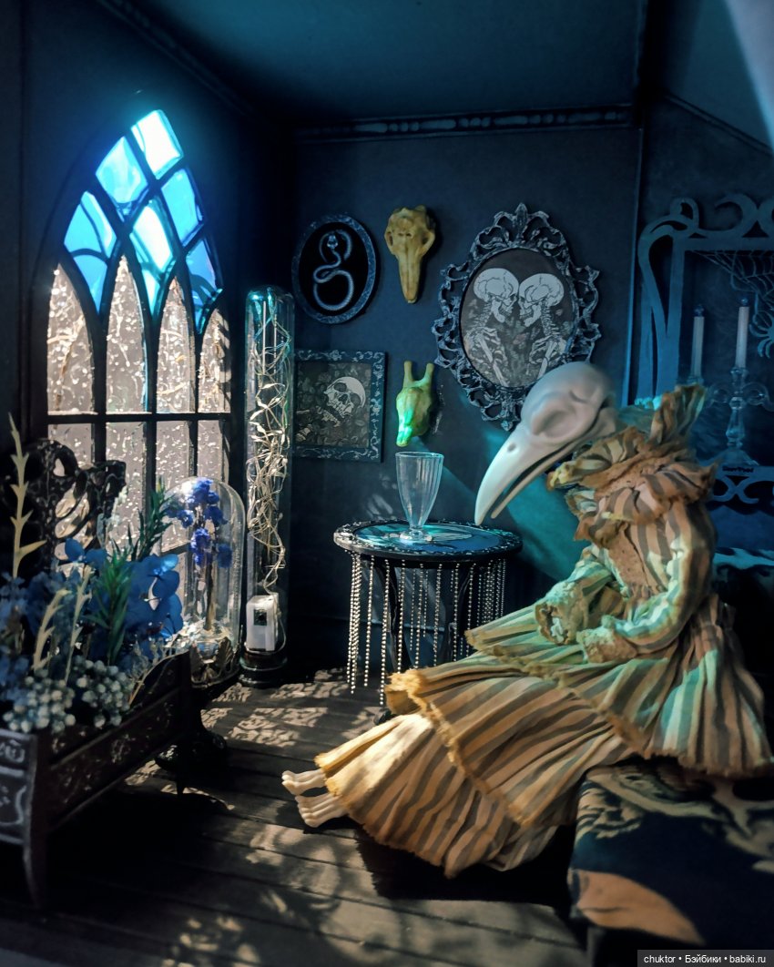 Расплескалась синева — Румбоксы и кукольные интерьеры: фото