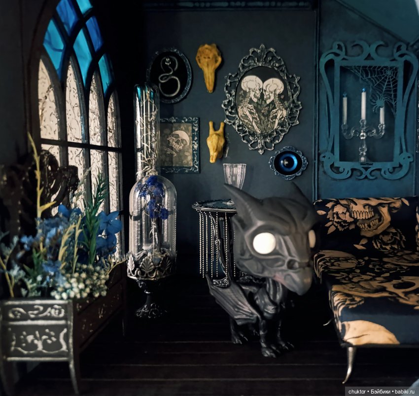 Расплескалась синева — Румбоксы и кукольные интерьеры: фото