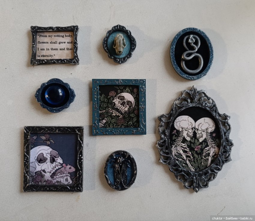 Расплескалась синева — Румбоксы и кукольные интерьеры: фото