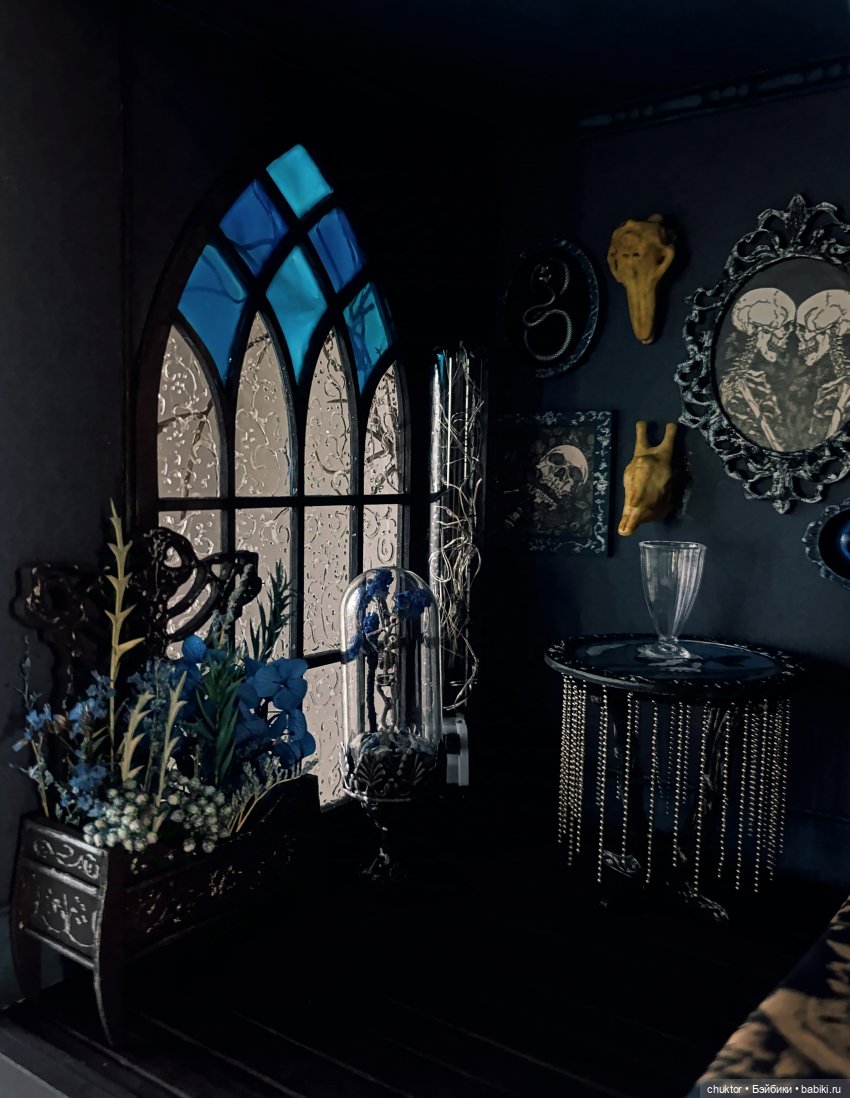 Расплескалась синева — Румбоксы и кукольные интерьеры: фото