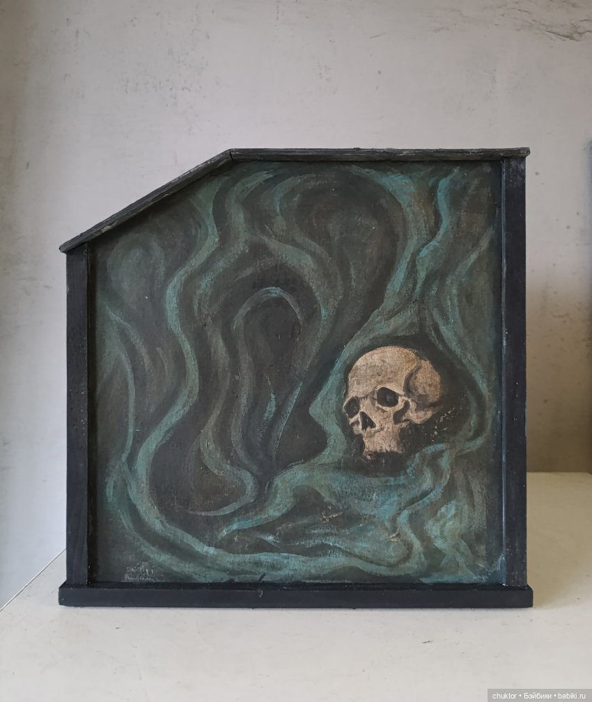 Расплескалась синева — Румбоксы и кукольные интерьеры: фото (фото 6)