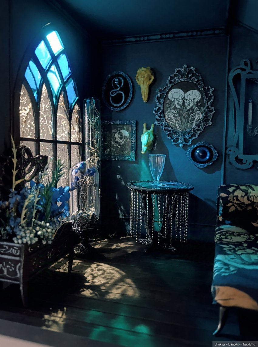 Расплескалась синева — Румбоксы и кукольные интерьеры: фото