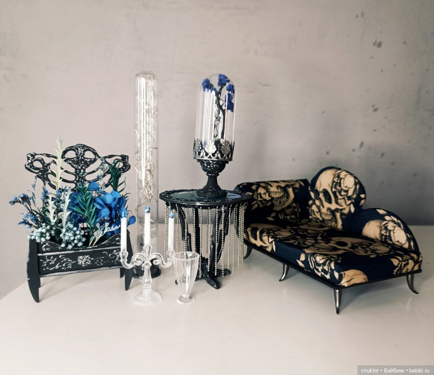 Расплескалась синева — Румбоксы и кукольные интерьеры: фото