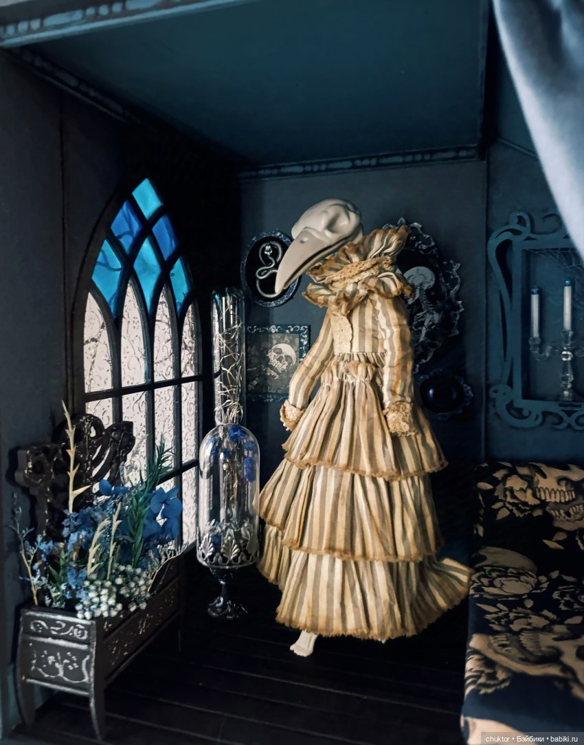 Расплескалась синева — Румбоксы и кукольные интерьеры: фото