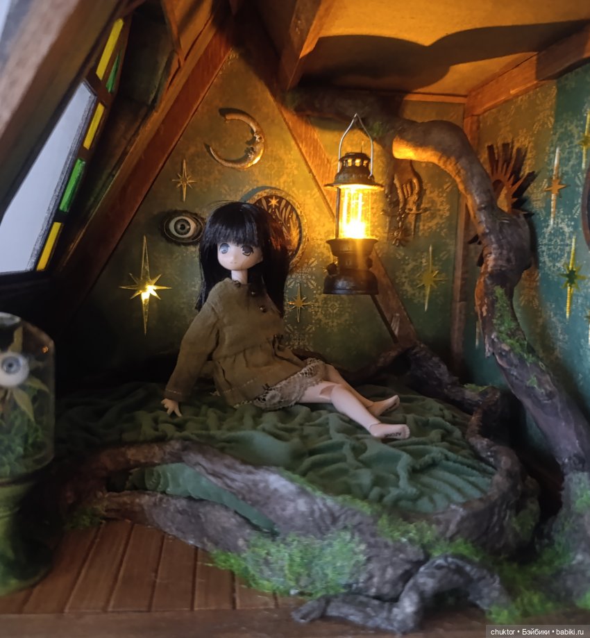 Зелёное — Румбоксы и кукольные интерьеры: фото