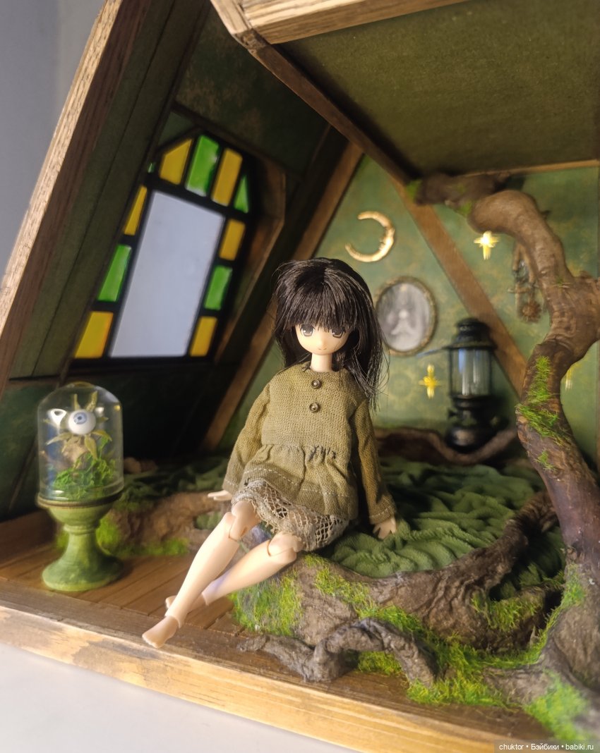 Зелёное — Румбоксы и кукольные интерьеры: фото