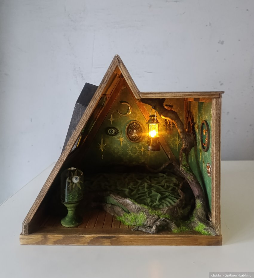 Зелёное — Румбоксы и кукольные интерьеры: фото