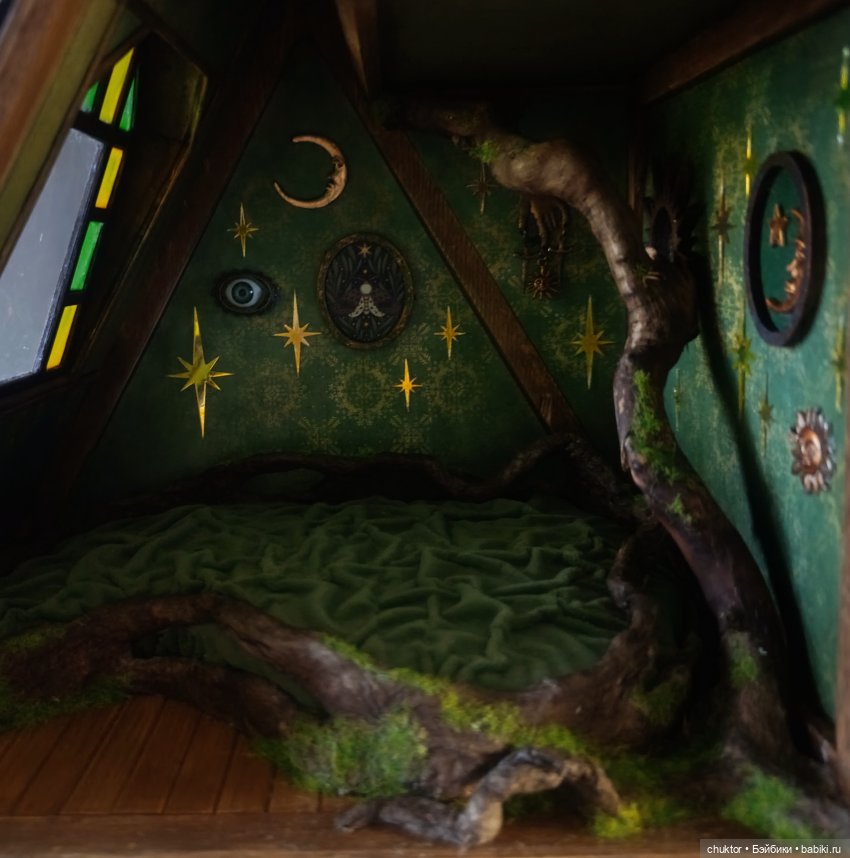 Зелёное — Румбоксы и кукольные интерьеры: фото