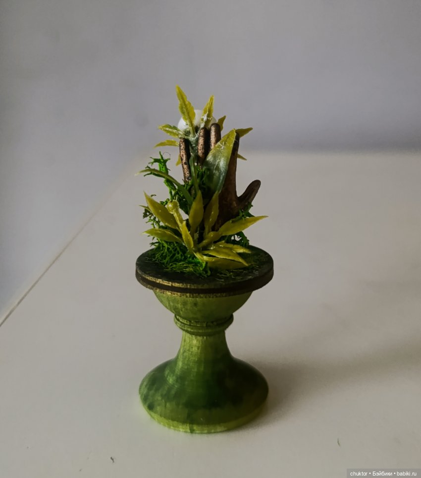 Зелёное — Румбоксы и кукольные интерьеры: фото