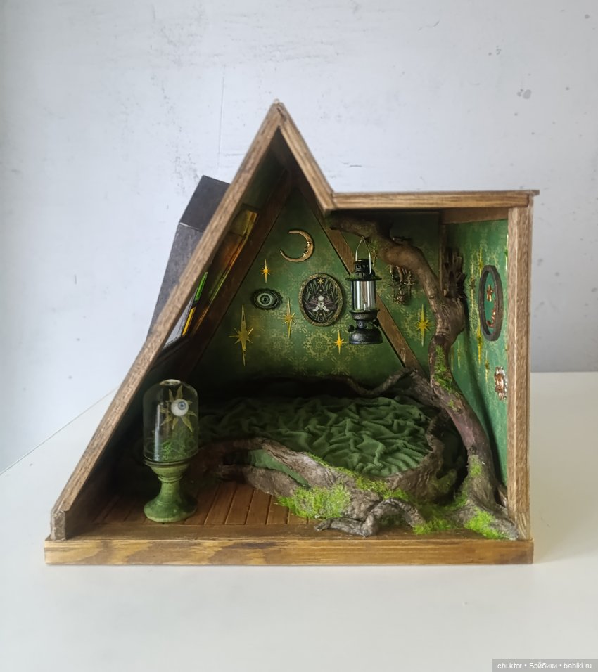 Зелёное — Румбоксы и кукольные интерьеры: фото