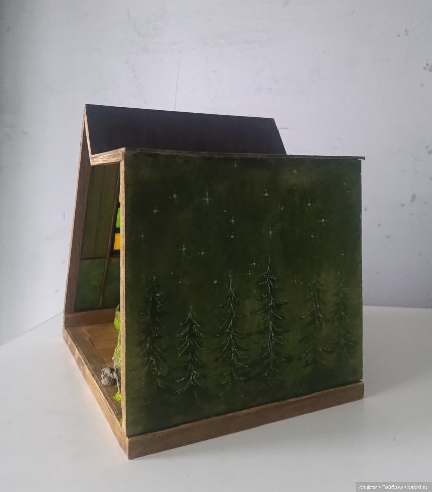 Зелёное — Румбоксы и кукольные интерьеры: фото (фото 3)