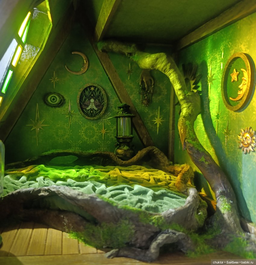 Зелёное — Румбоксы и кукольные интерьеры: фото