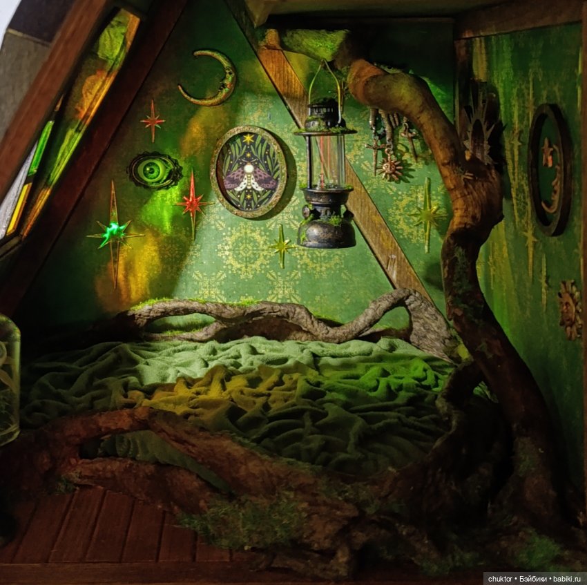 Зелёное — Румбоксы и кукольные интерьеры: фото