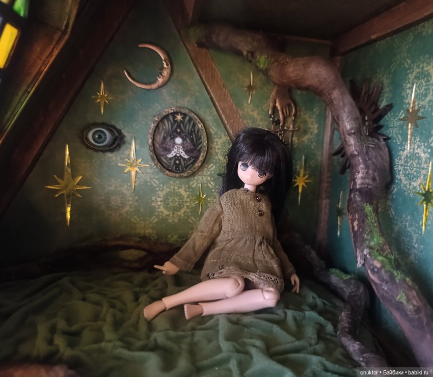 Зелёное — Румбоксы и кукольные интерьеры: фото