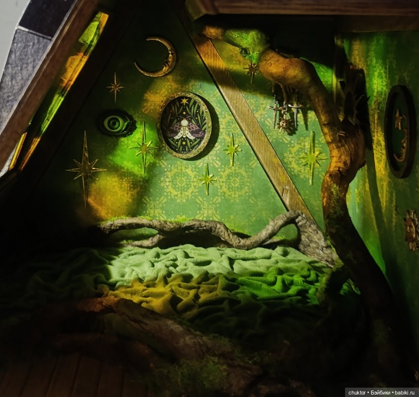 Зелёное — Румбоксы и кукольные интерьеры: фото