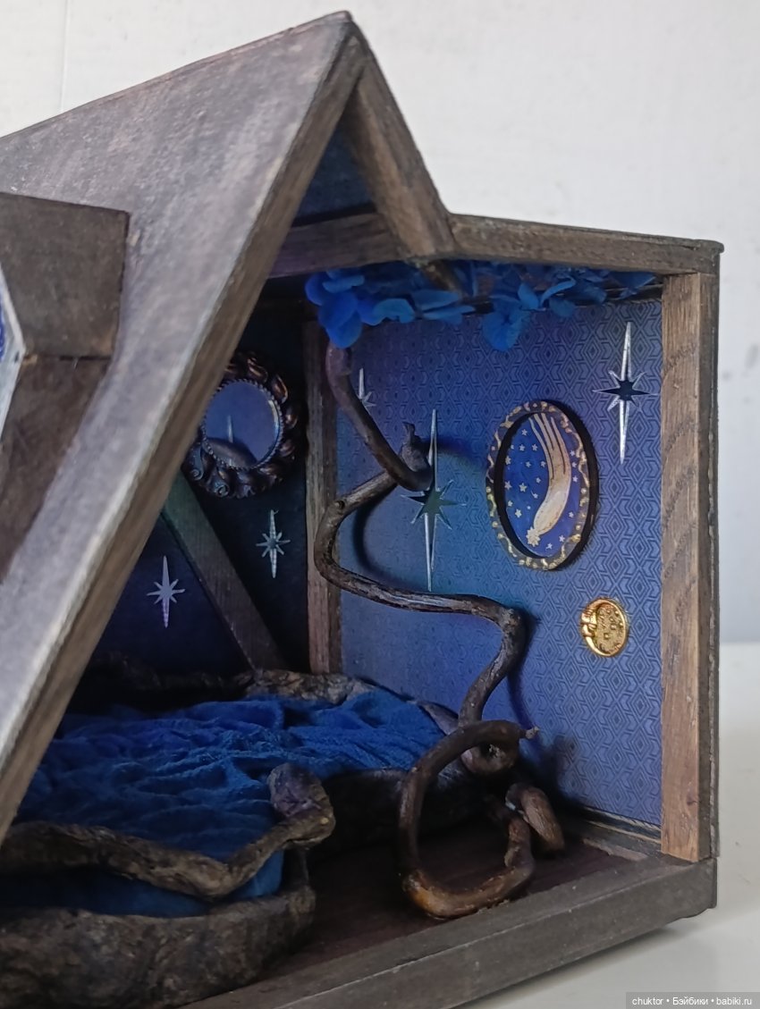 Синее — Румбоксы и кукольные интерьеры: фото