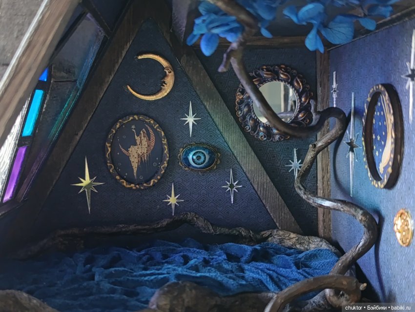 Синее — Румбоксы и кукольные интерьеры: фото