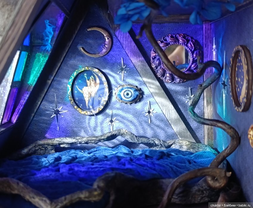 Синее — Румбоксы и кукольные интерьеры: фото