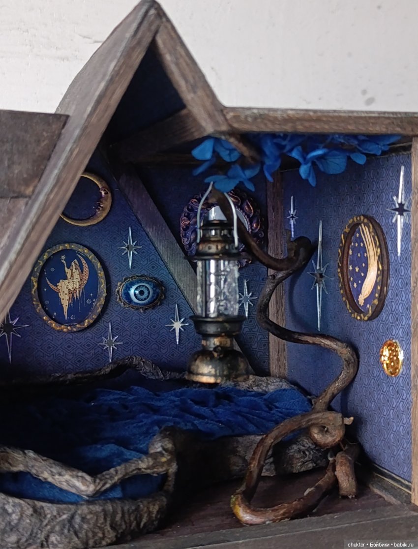 Синее — Румбоксы и кукольные интерьеры: фото