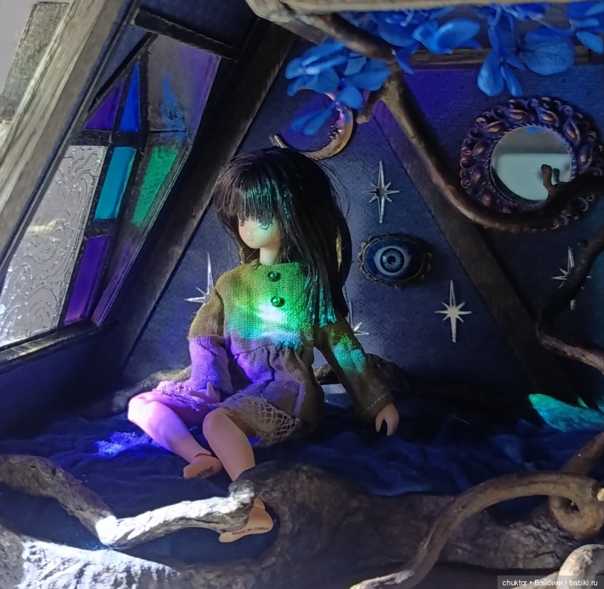 Синее — Румбоксы и кукольные интерьеры: фото