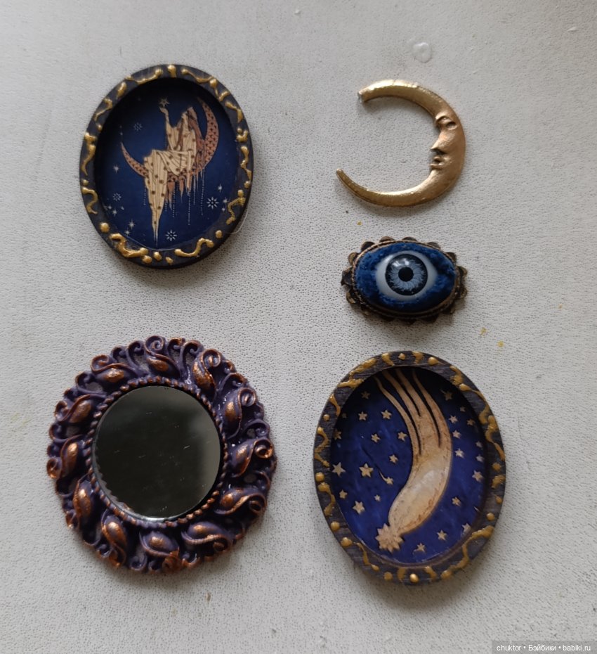 Синее — Румбоксы и кукольные интерьеры: фото