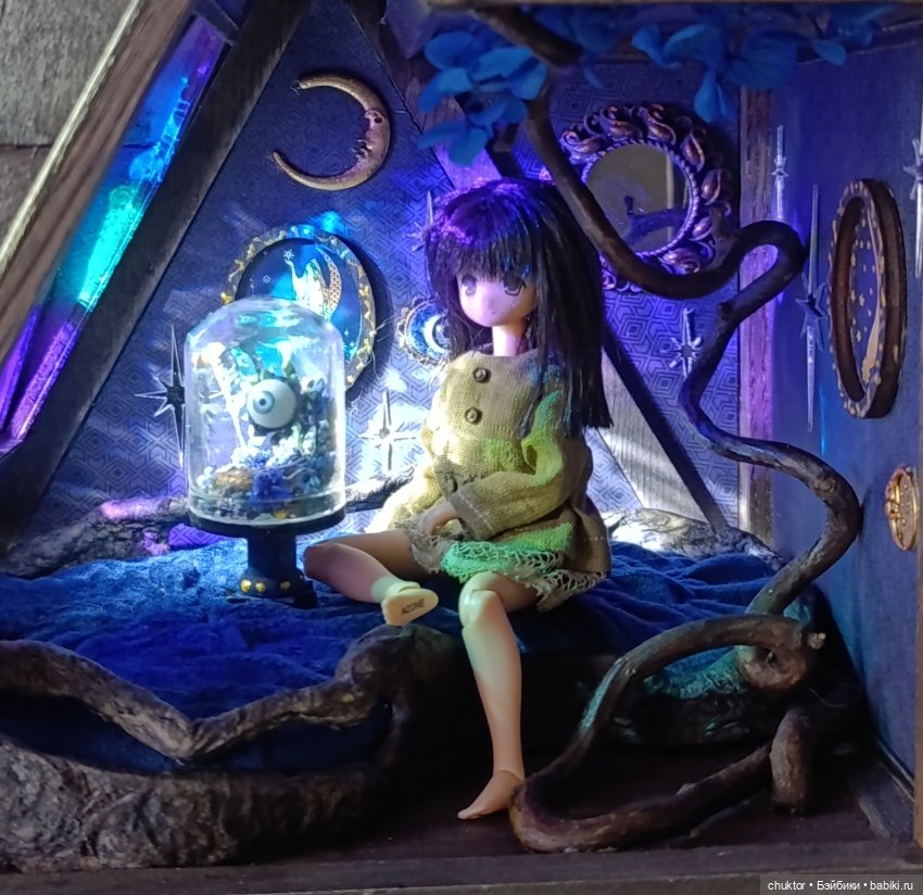 Синее — Румбоксы и кукольные интерьеры: фото