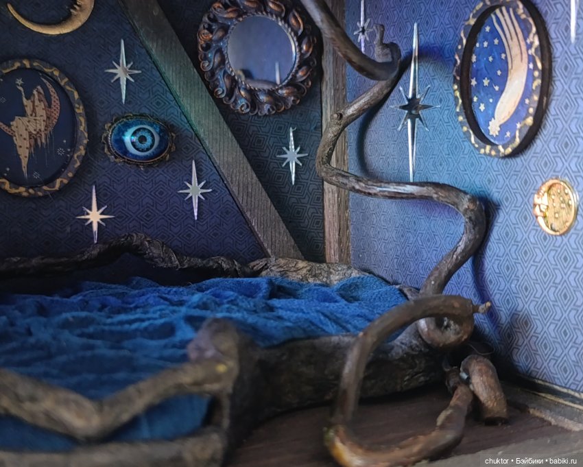 Синее — Румбоксы и кукольные интерьеры: фото