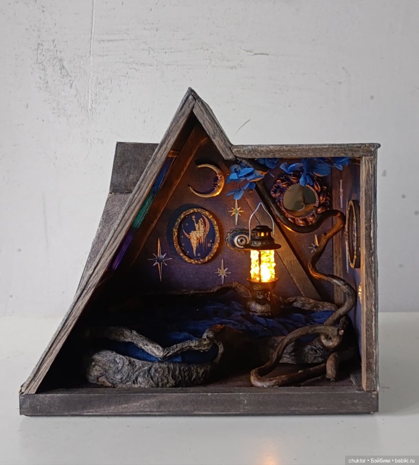 Синее — Румбоксы и кукольные интерьеры: фото