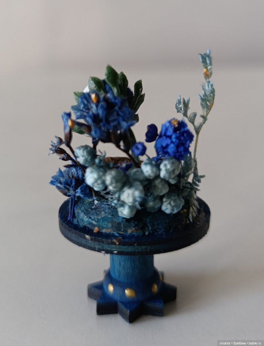 Синее — Румбоксы и кукольные интерьеры: фото