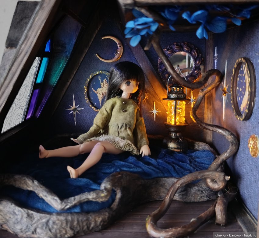 Синее — Румбоксы и кукольные интерьеры: фото