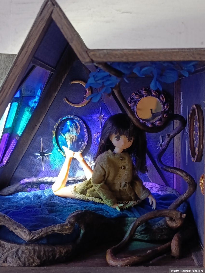 Синее — Румбоксы и кукольные интерьеры: фото