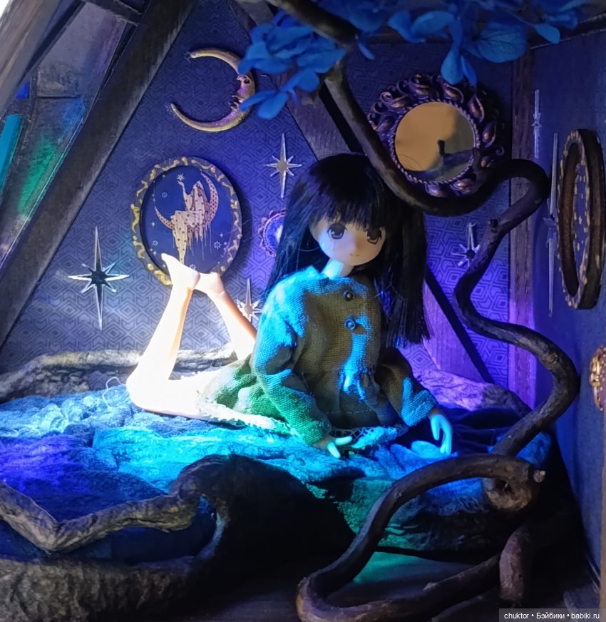 Синее — Румбоксы и кукольные интерьеры: фото