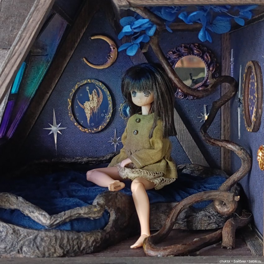 Синее — Румбоксы и кукольные интерьеры: фото