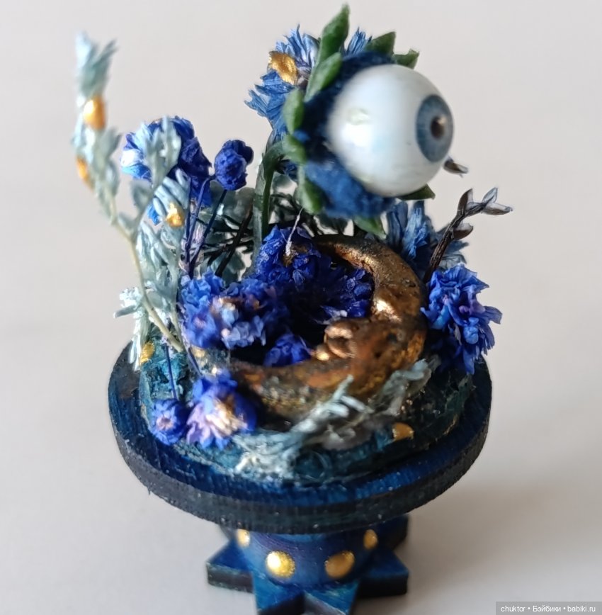 Синее — Румбоксы и кукольные интерьеры: фото