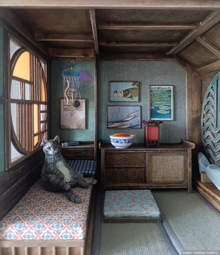 Опять про море — Румбоксы и кукольные интерьеры: фото