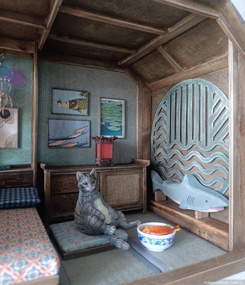 Опять про море — Румбоксы и кукольные интерьеры: фото