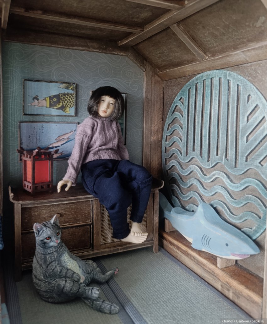 Опять про море — Румбоксы и кукольные интерьеры: фото