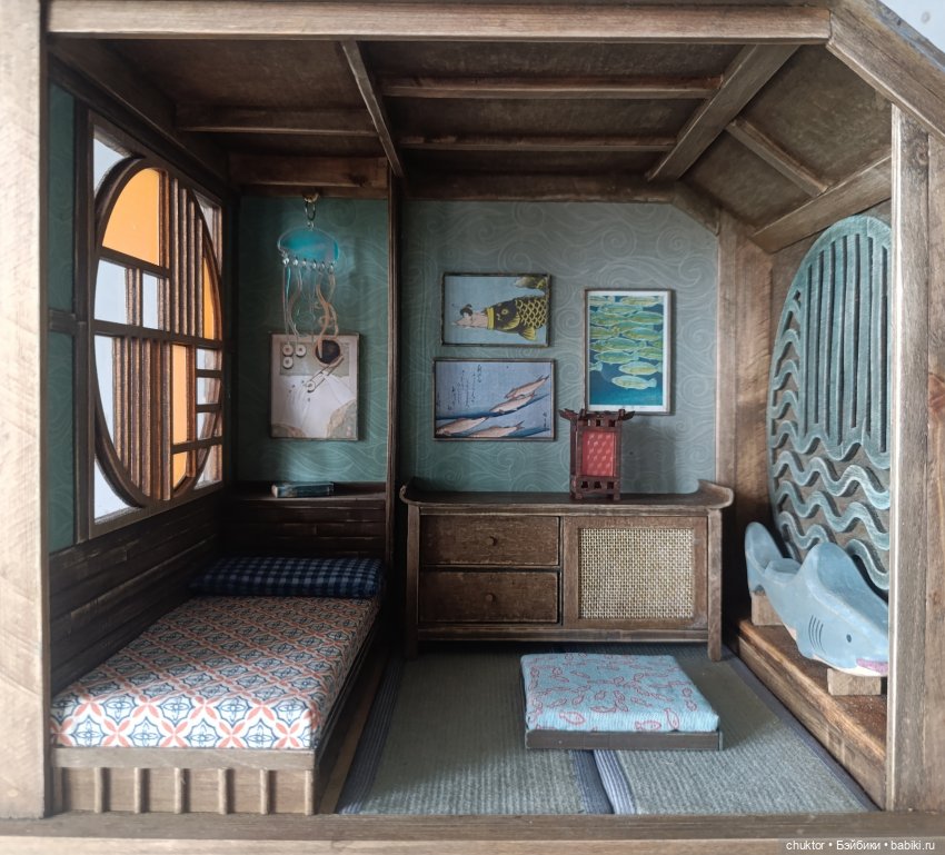 Опять про море — Румбоксы и кукольные интерьеры: фото