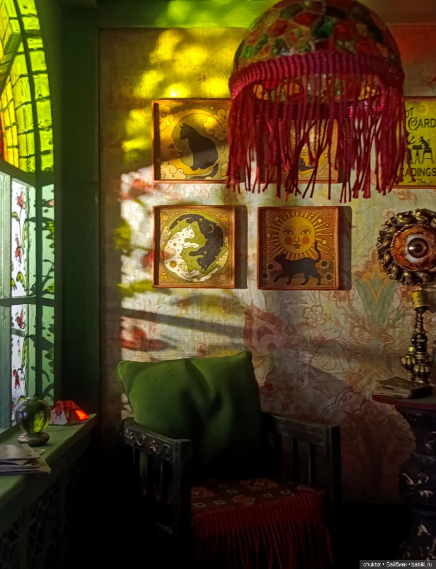 Почти зеленый — Румбоксы и кукольные интерьеры: фото