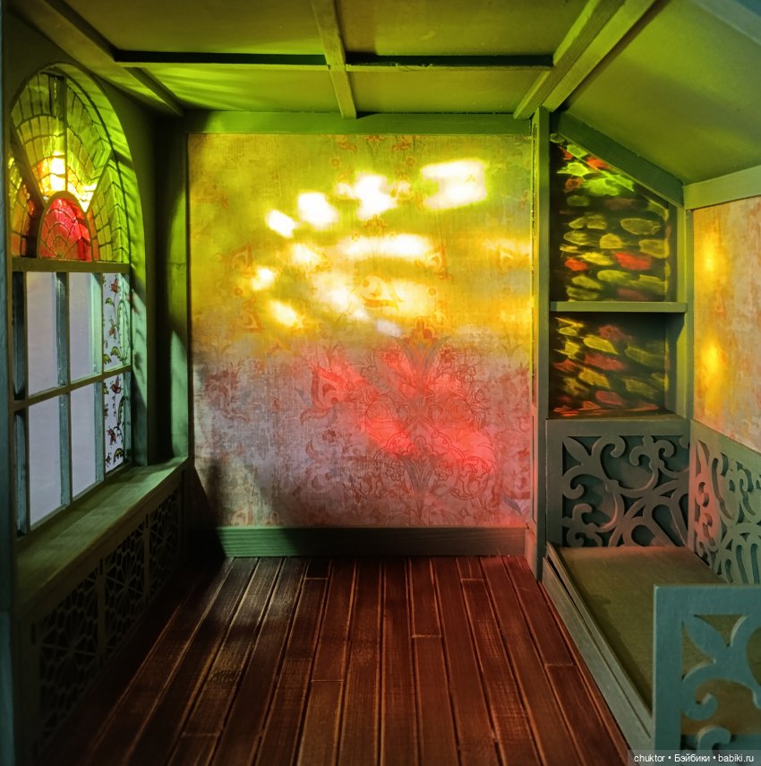 Почти зеленый — Румбоксы и кукольные интерьеры: фото