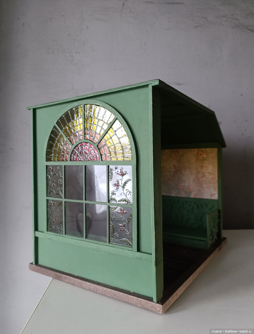 Почти зеленый — Румбоксы и кукольные интерьеры: фото (фото 3)