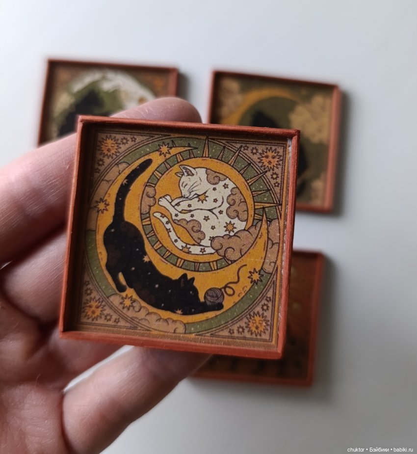 Почти зеленый — Румбоксы и кукольные интерьеры: фото