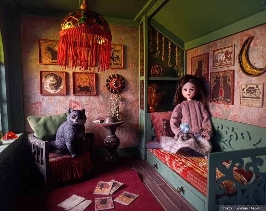 Почти зеленый — Румбоксы и кукольные интерьеры: фото