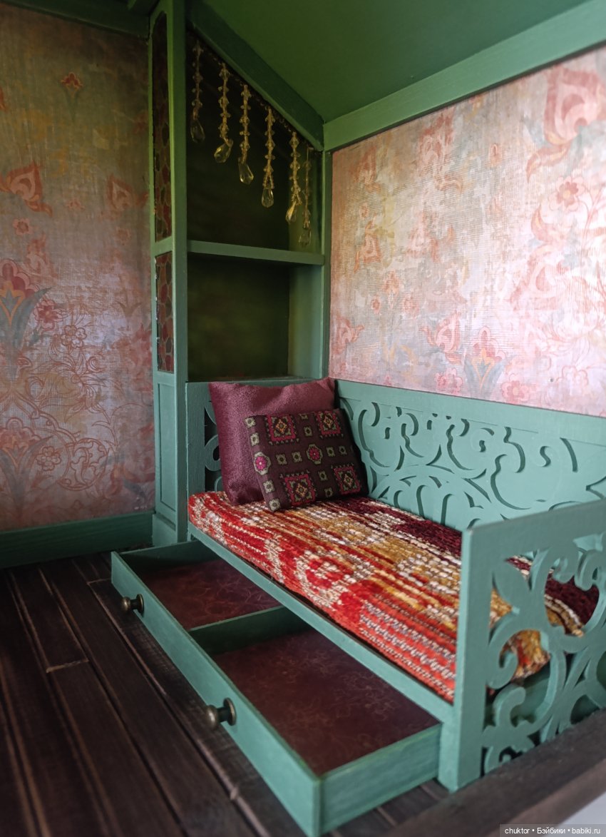 Почти зеленый — Румбоксы и кукольные интерьеры: фото (фото 4)